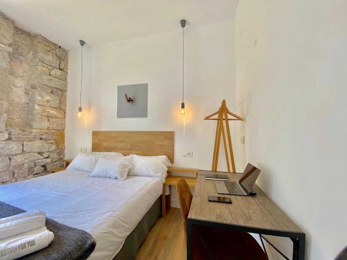 Mirandoalaconcha Rooms San Sebastian Bagian luar foto