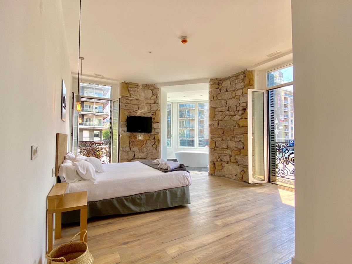 Mirandoalaconcha Rooms San Sebastian Bagian luar foto