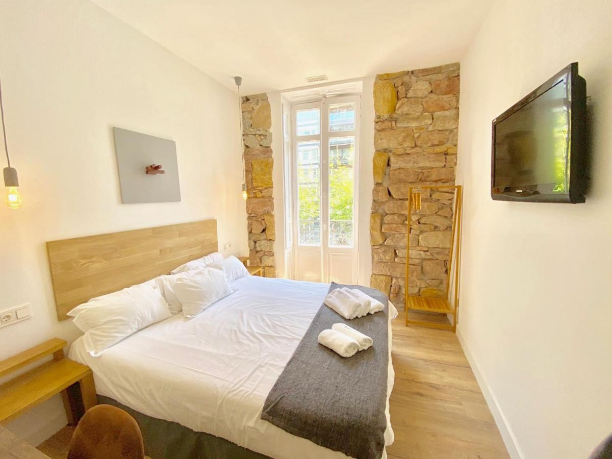 Mirandoalaconcha Rooms San Sebastian Bagian luar foto