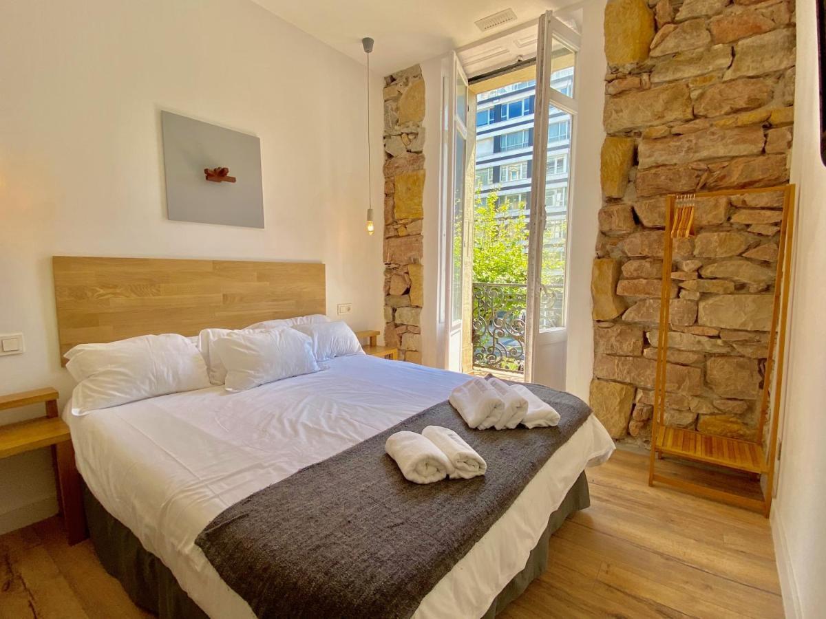 Mirandoalaconcha Rooms San Sebastian Bagian luar foto