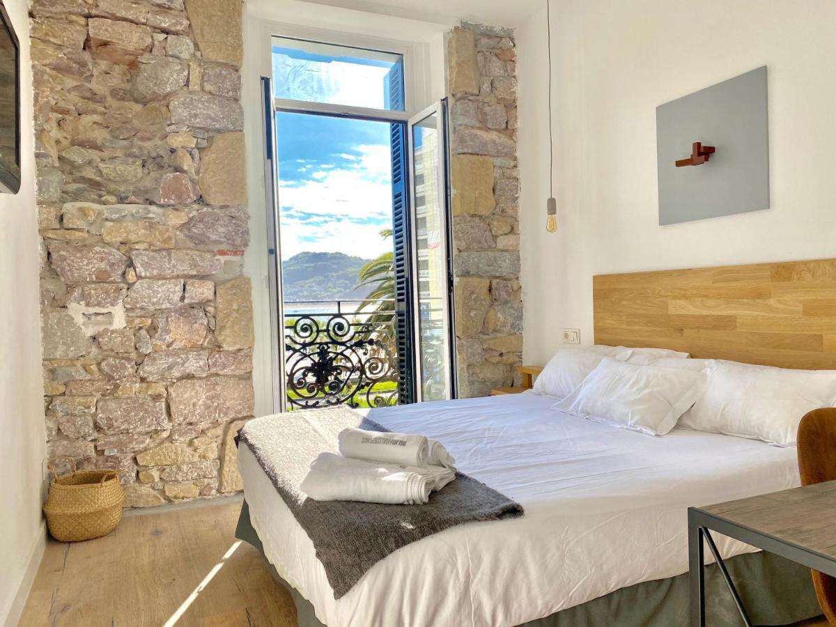 Mirandoalaconcha Rooms San Sebastian Bagian luar foto